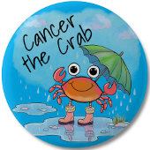 カニ〔占星術の〕十二宮図星団 缶バッジ