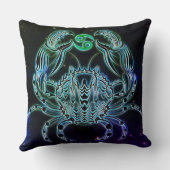 カニ〔占星術の〕十二宮図枕 クッション (裏面)