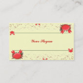 カニ 名刺 (裏面)