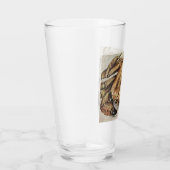 カニ(海底生き物)(アルブレヒト・ダラー著) タンブラーグラス (右)