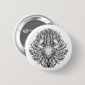 カニ 缶バッジ (正面&裏面)