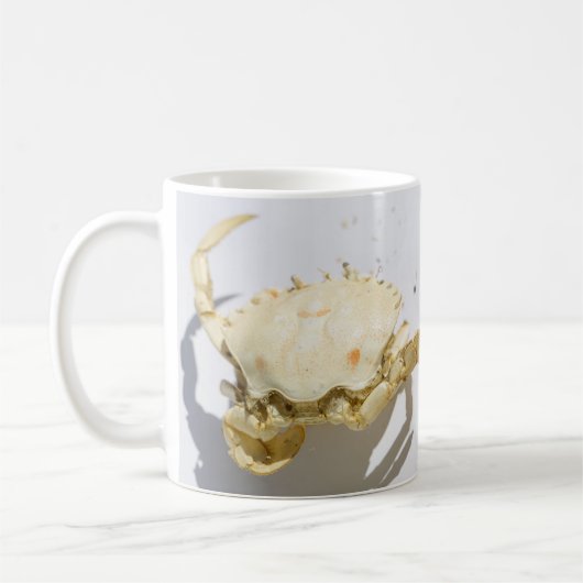 カニ 貝殻 クリーチャー コーヒーマグカップ (左)