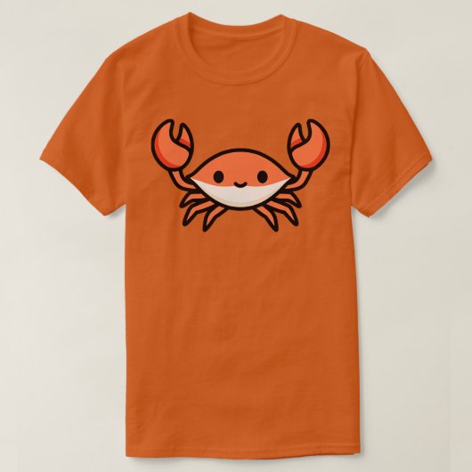 カニ Tシャツ (デザイン正面)