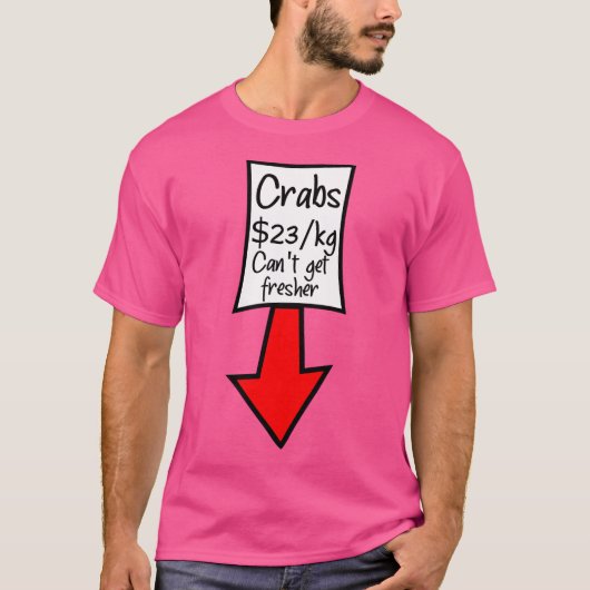 カニ Tシャツ (正面)