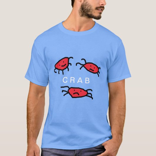 カニ Tシャツ (正面)
