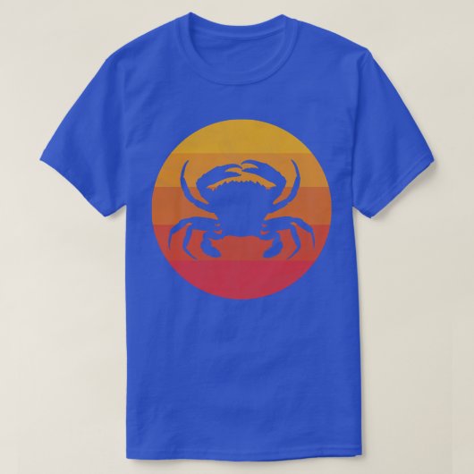 カニ Tシャツ (デザイン正面)