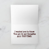 カニJust Be-C爪グリーティングカード シーズンカード (内部)