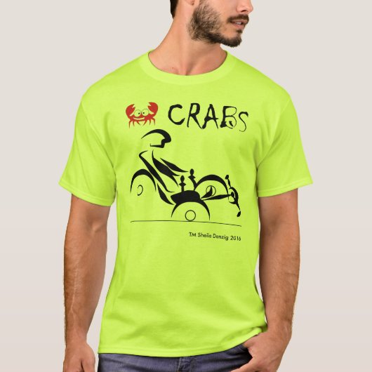 カニTrikes Tシャツ (正面)