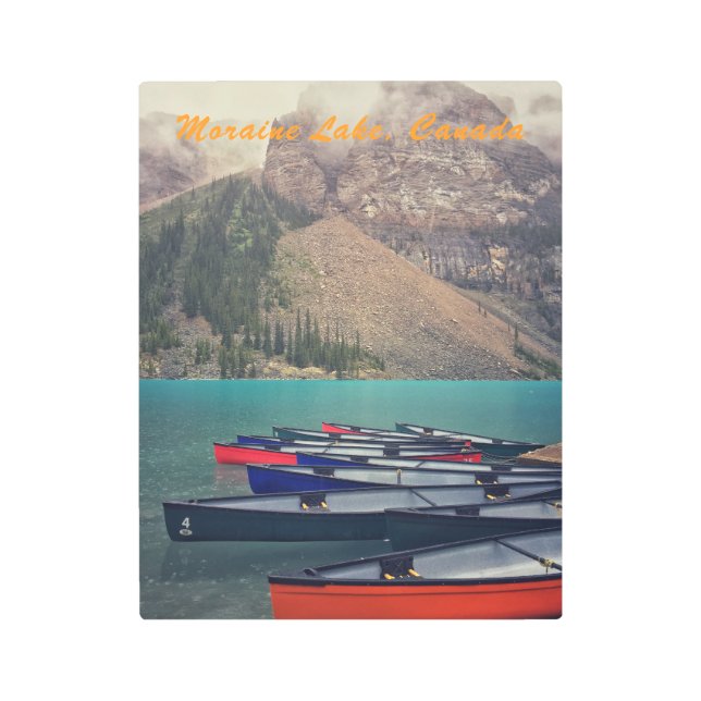 カヌアアットモレーヌ メタルプリント (正面)