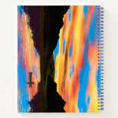 カヌオンサンセット ノートブック (裏面)