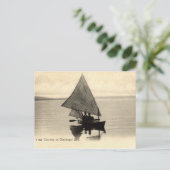 カヌオンチャトーカニューヨーク1905ヴィンテージ ポストカード (スタンド正面)