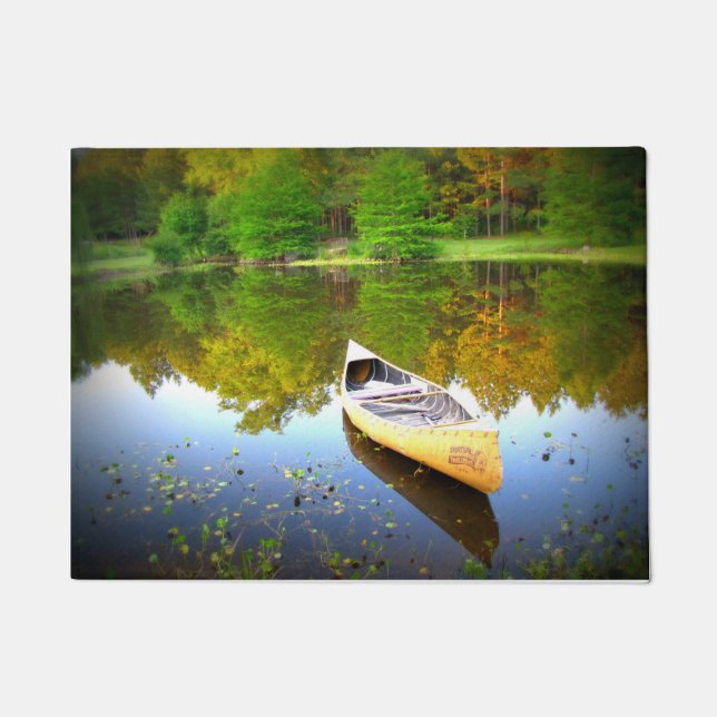 カヌオンレイクドアマット ドアマット (正面)