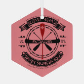 カヌトレイル16進オーナメント2021 ガラスオーナメント (裏面)