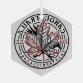 カヌトレイル16進オーナメント2022 ガラスオーナメント (裏面)