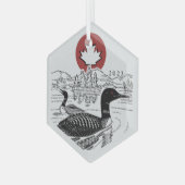 カヌトレイル16進オーナメント2023 ガラスオーナメント (正面左)