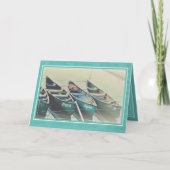 カヌパーソナライズされたーの誕生パーティー 招待状 (正面)