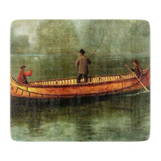 カヌーからの魚釣り カッティングボード (正面)