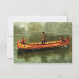 カヌーからの魚釣り カード