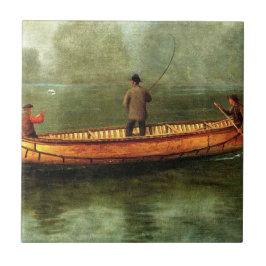 カヌーからの魚釣り タイル