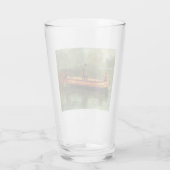 カヌーからの魚釣り タンブラーグラス (裏面)