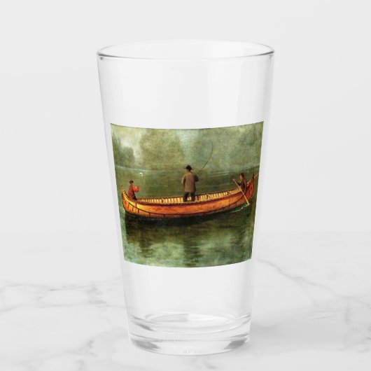 カヌーからの魚釣り タンブラーグラス (正面)