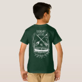 カヌーできますか?バウンダリー・ウォーターズ Tシャツ (裏面フル)