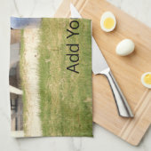 カヌーとカヤックbyシャーリー・テイラー キッチンタオル (四つ折り)