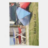 カヌーとカヤックbyシャーリー・テイラー キッチンタオル (縦)