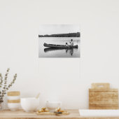 カヌーのカップル ポスター (キッチン)