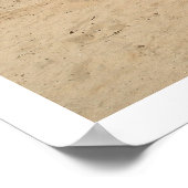 カヌーのビーチポスター ポスター (角)