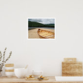 カヌーのビーチポスター ポスター (キッチン)