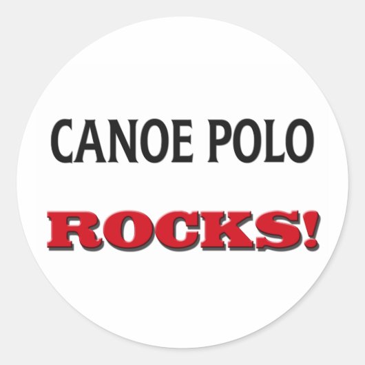 カヌーのポロロック ラウンドシール (正面)