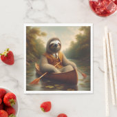 カヌーの中のナマ スタンダードランチョンナプキン (インサイチュ)