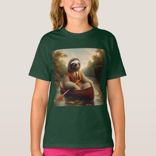 カヌーの中のナマ Tシャツ (正面)