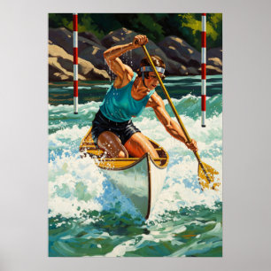 カヌーの操縦 (The Canoe Maneuver) ポスター