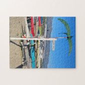 カヌーの旅パズル 11" x 14" 252ピース ジグソーパズル (横)