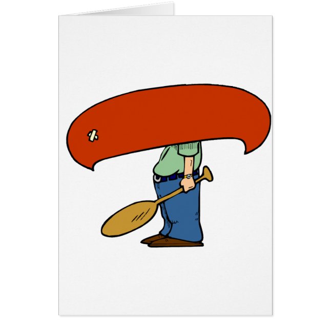 カヌーの頭部 (正面)