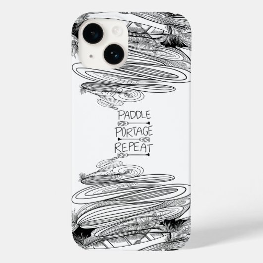 カヌーは? Case-Mate iPhoneケース (裏面)