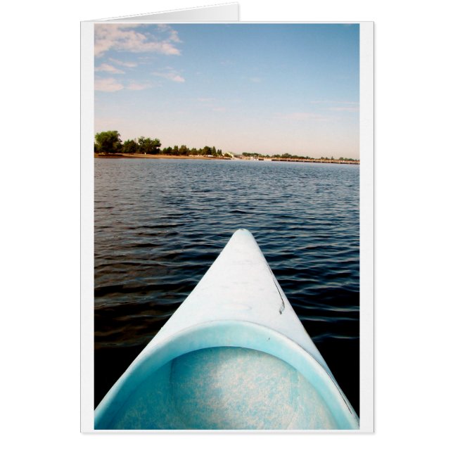 カヌーをこぐこと (正面)