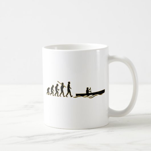 カヌーをこぐこと コーヒーマグカップ (右)