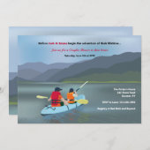 カヌーアドベンチャー 招待状 (正面/裏面)