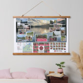 カヌートレイル2021境界水旅のタペストリー 吊り下げ型タペストリー (寝室)