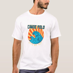 カヌーポロで私はトロピカルスポーツの陽気な濡れる Tシャツ