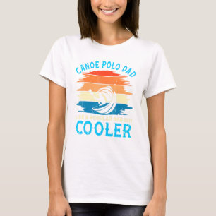 カヌーポロパパユースペークザパドルポロクラウティ Tシャツ