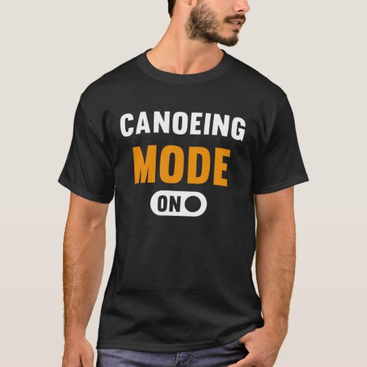 カヌーモードオン Tシャツ (正面)