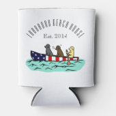 カヌーラブラドールビーチハウスクーラーボックス 缶クーラー (正面)