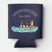 カヌーラブラドールビーチハウスクーラーボックス 缶クーラー (正面)