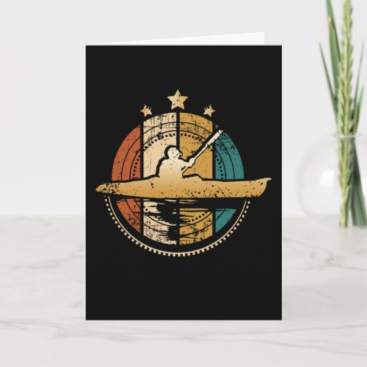 カヌーレトロ カード (正面)