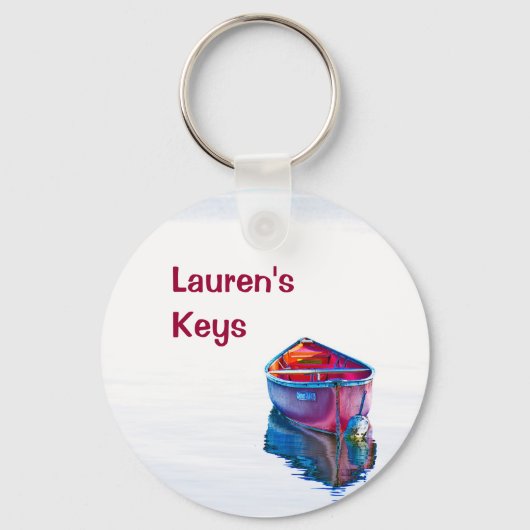 カヌー夕べ キーホルダー (正面)