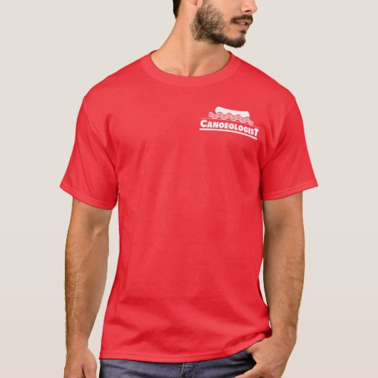 カヌー学者 Tシャツ (正面)